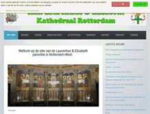 Tablet Screenshot of kathedraalrotterdam.nl